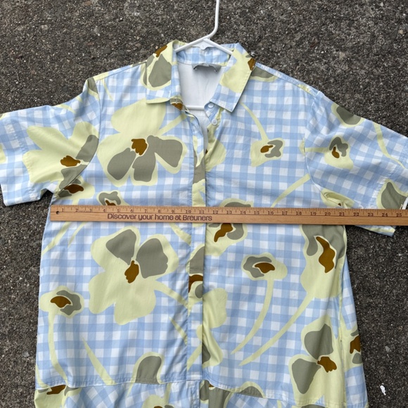 Lee Mathews Gingham and Floral dress - Picture 6 of 9